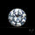 Faceted White Cubic Zirconia