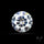 Faceted White Cubic Zirconia