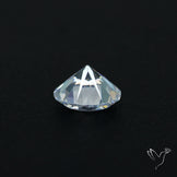 Faceted White Cubic Zirconia