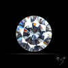 Faceted White Cubic Zirconia