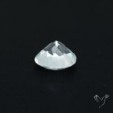 Faceted Round White Topaz Gemstone