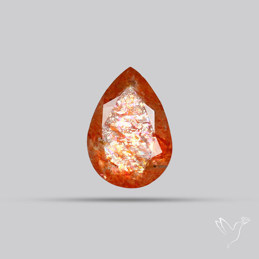Faceted Confetti Sunstone
