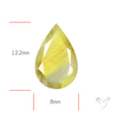 Faceted Golden Rutilated Quartz