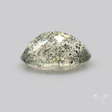 Faceted Diopside In Quartz