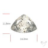 Faceted Diopside In Quartz
