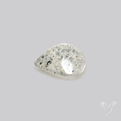 Faceted Diopside In Quartz