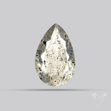 Faceted Diopside In Quartz