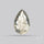 Faceted Diopside In Quartz