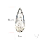 Faceted Diopside In Quartz