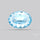 Natural Blue Topaz Concave Cut Sky Blue