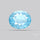 Natural Blue Topaz Concave Cut Sky Blue