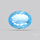 Natural Blue Topaz Concave Cut Sky Blue