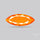 Faceted Mexican Fire Opal Rare Deep Orange