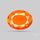 Faceted Mexican Fire Opal Rare Deep Orange