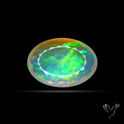 Faceted Ethiopian Opal