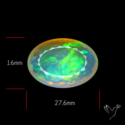 Faceted Ethiopian Opal