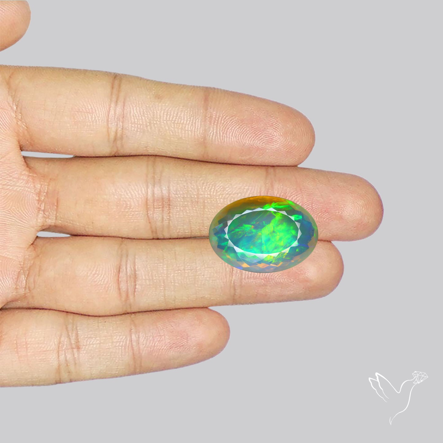 Faceted Ethiopian Opal
