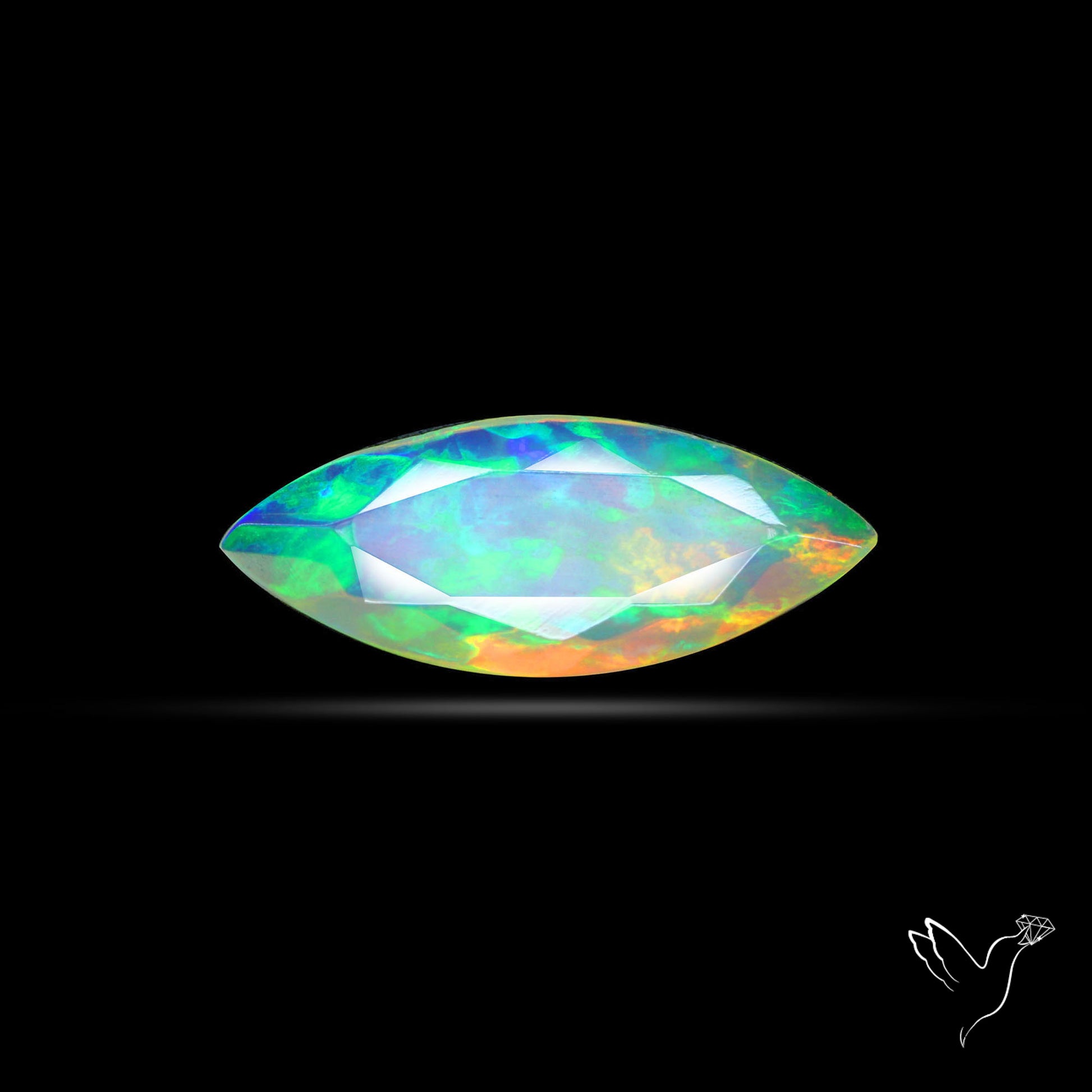 Faceted Ethiopian Opal