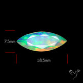 Faceted Ethiopian Opal