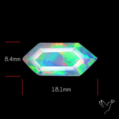 Faceted Ethiopian Opal