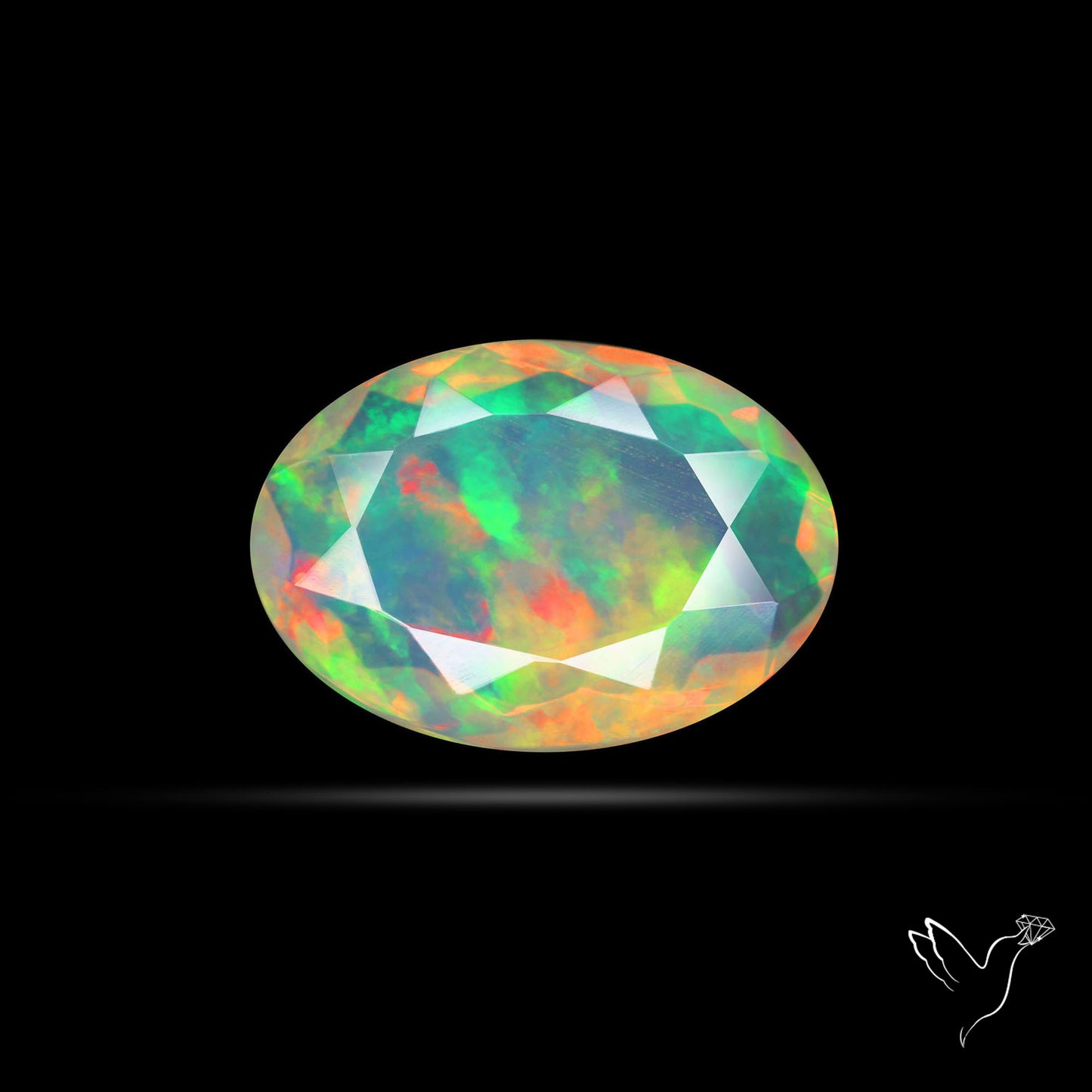 Faceted Ethiopian Opal