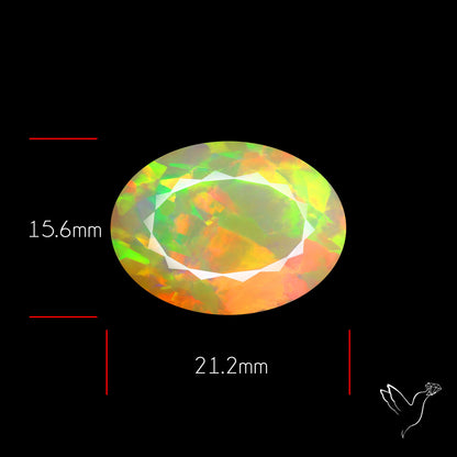 Faceted Ethiopian Opal