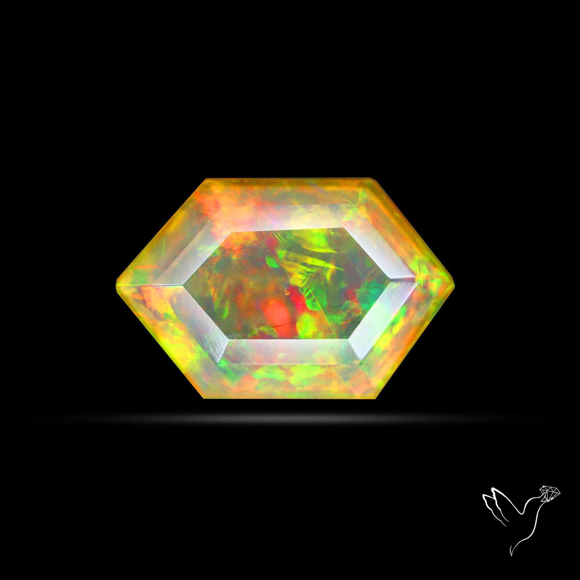 Faceted Ethiopian Opal