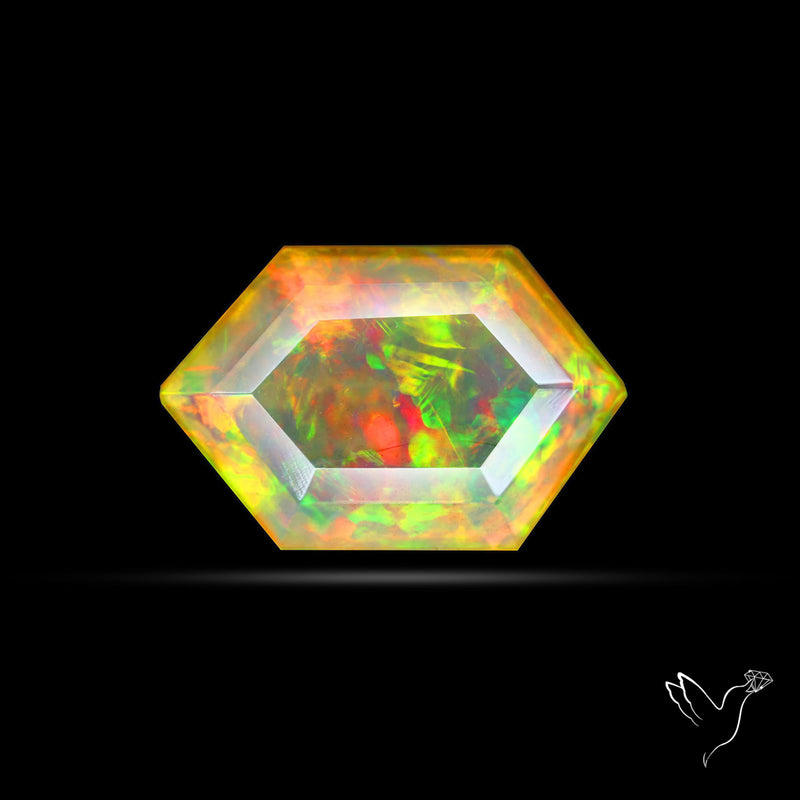 Faceted Ethiopian Opal