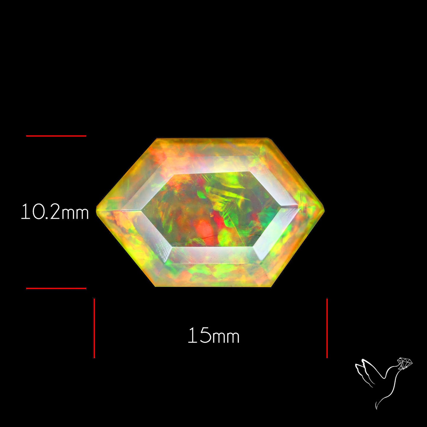 Faceted Ethiopian Opal