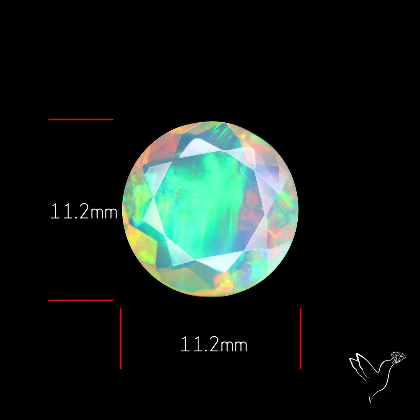 Faceted Ethiopian Opal