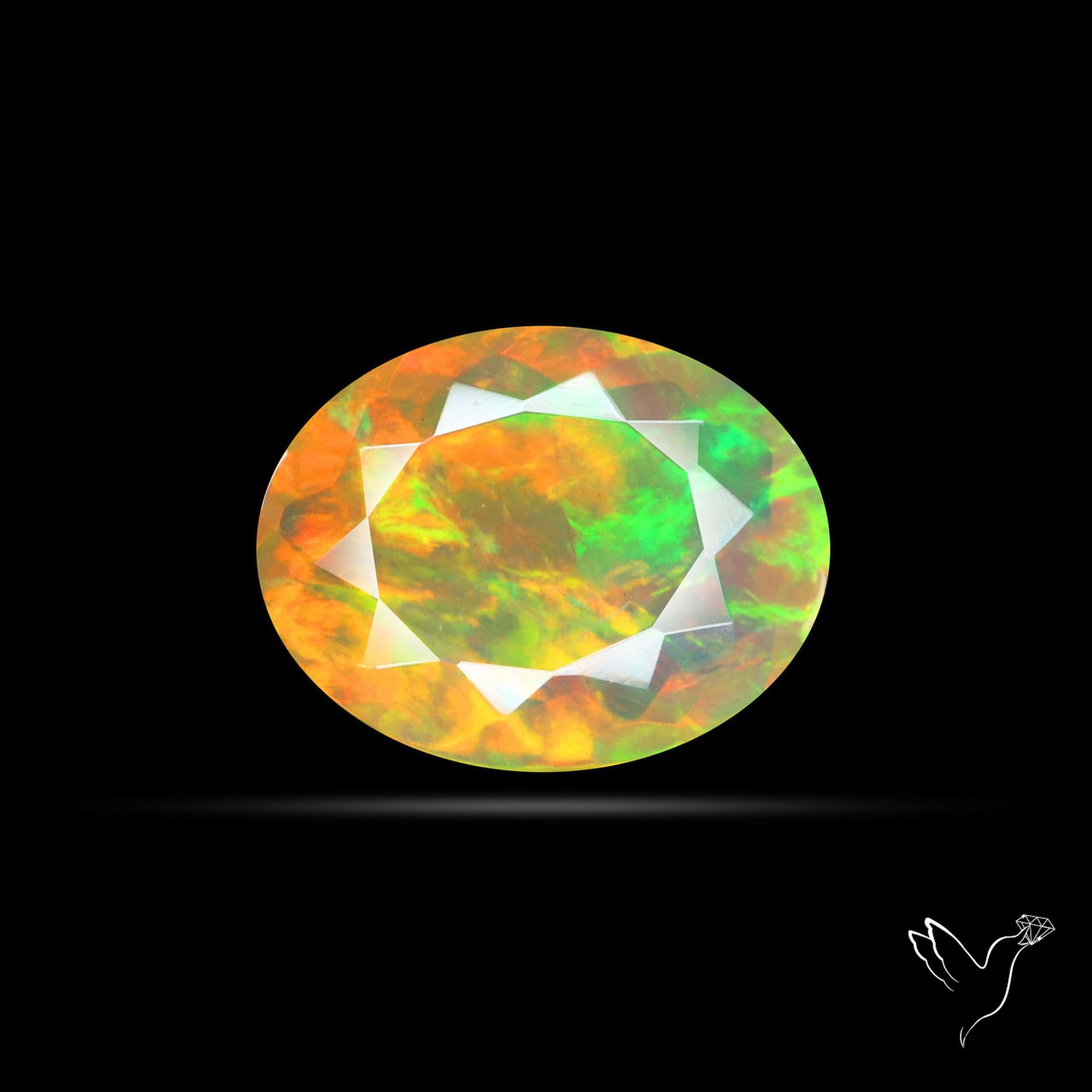 Faceted Ethiopian Opal