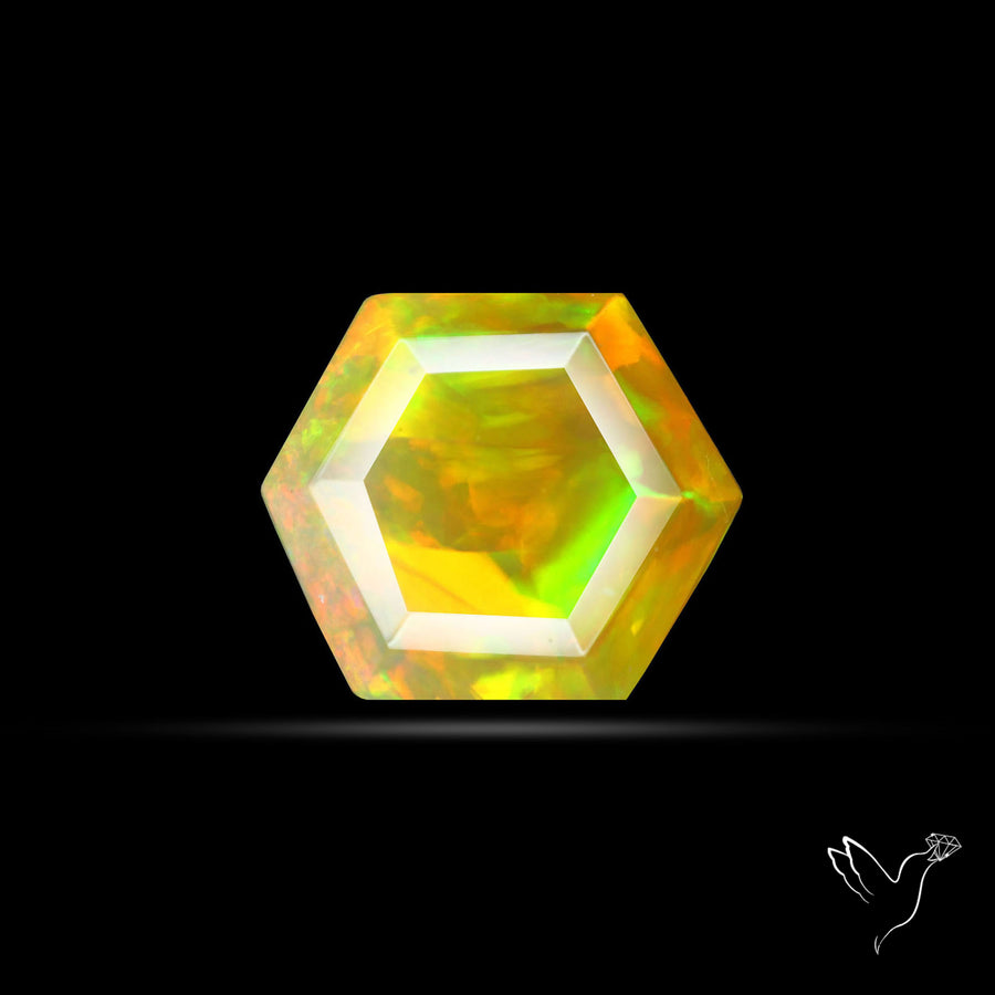 Faceted Ethiopian Opal