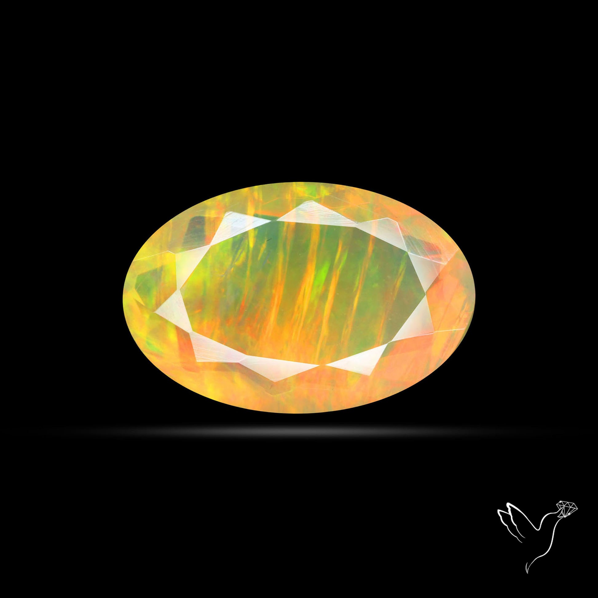 Faceted Ethiopian Opal