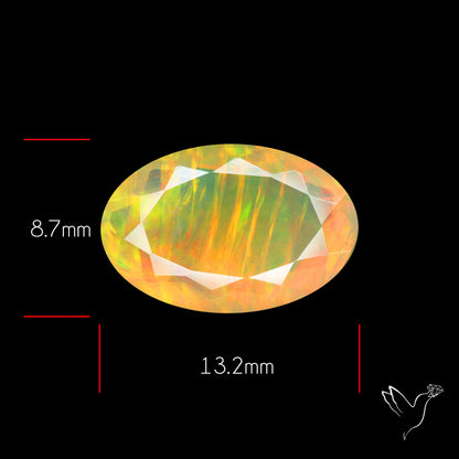 Faceted Ethiopian Opal