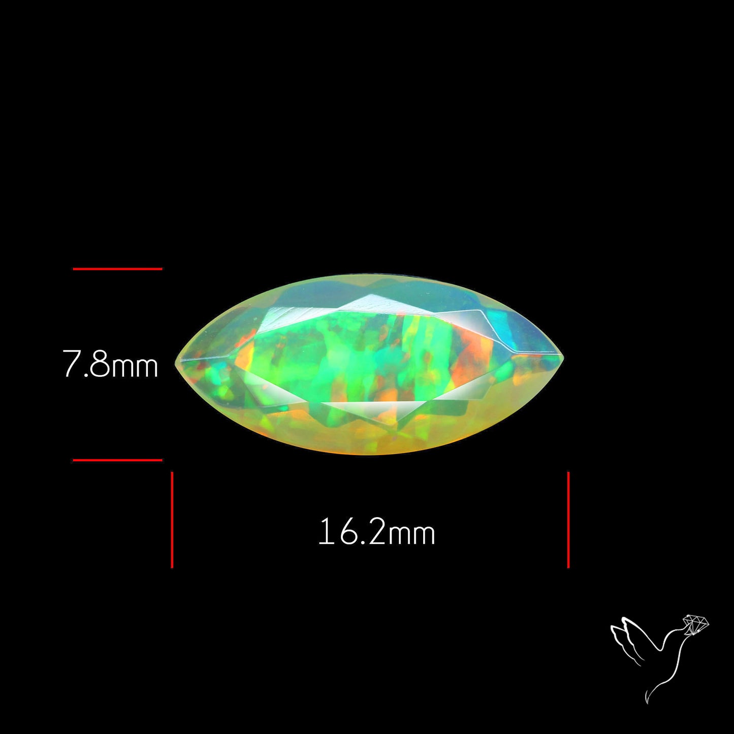 Faceted Ethiopian Opal