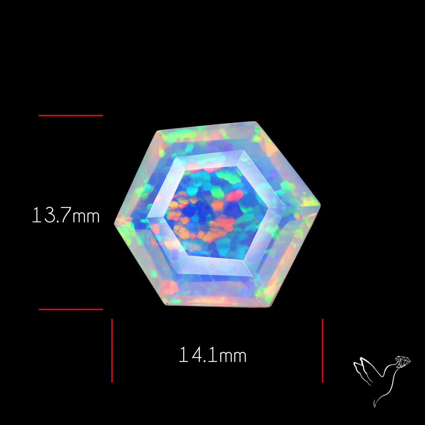 Faceted Ethiopian Opal