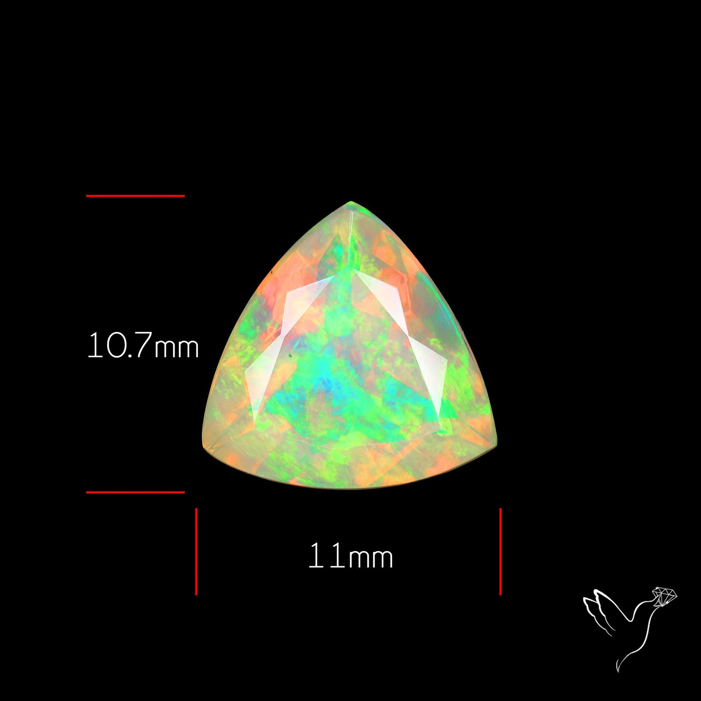Faceted Ethiopian Opal