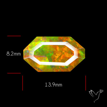 Faceted Ethiopian Opal