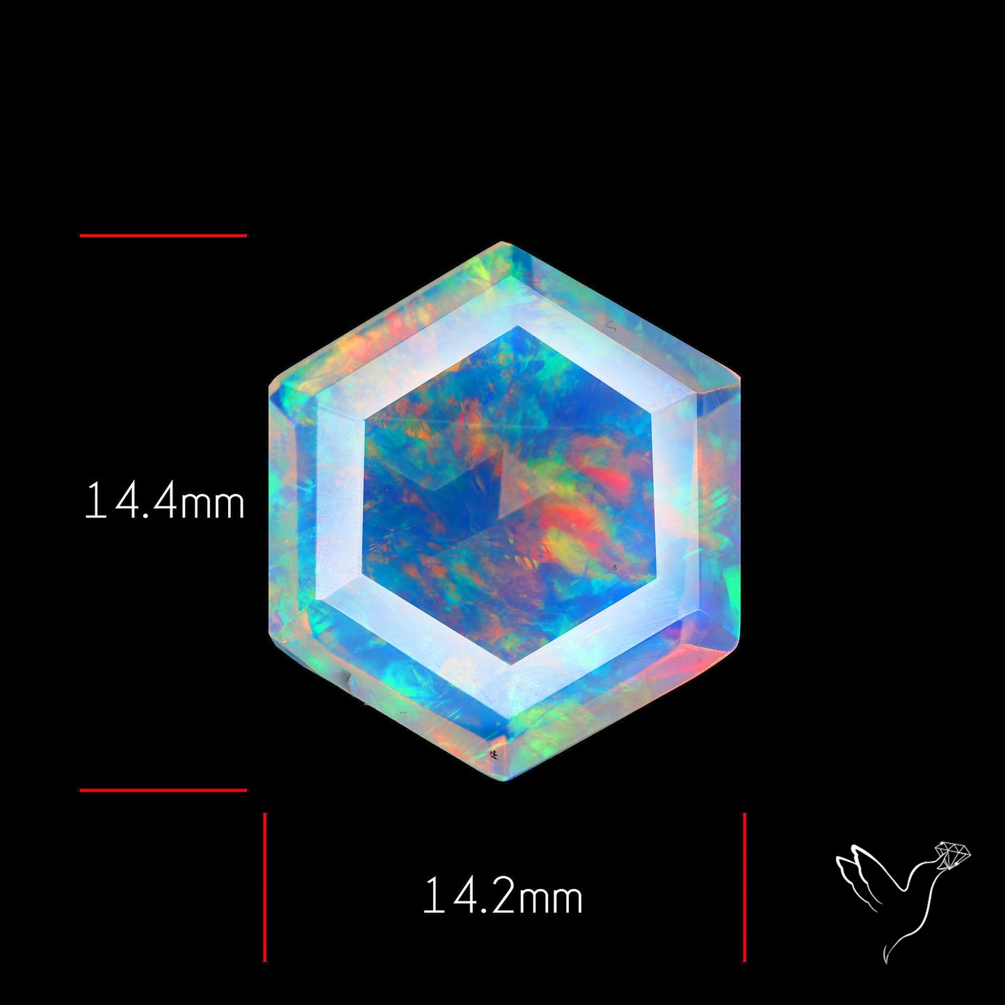 Faceted Ethiopian Opal