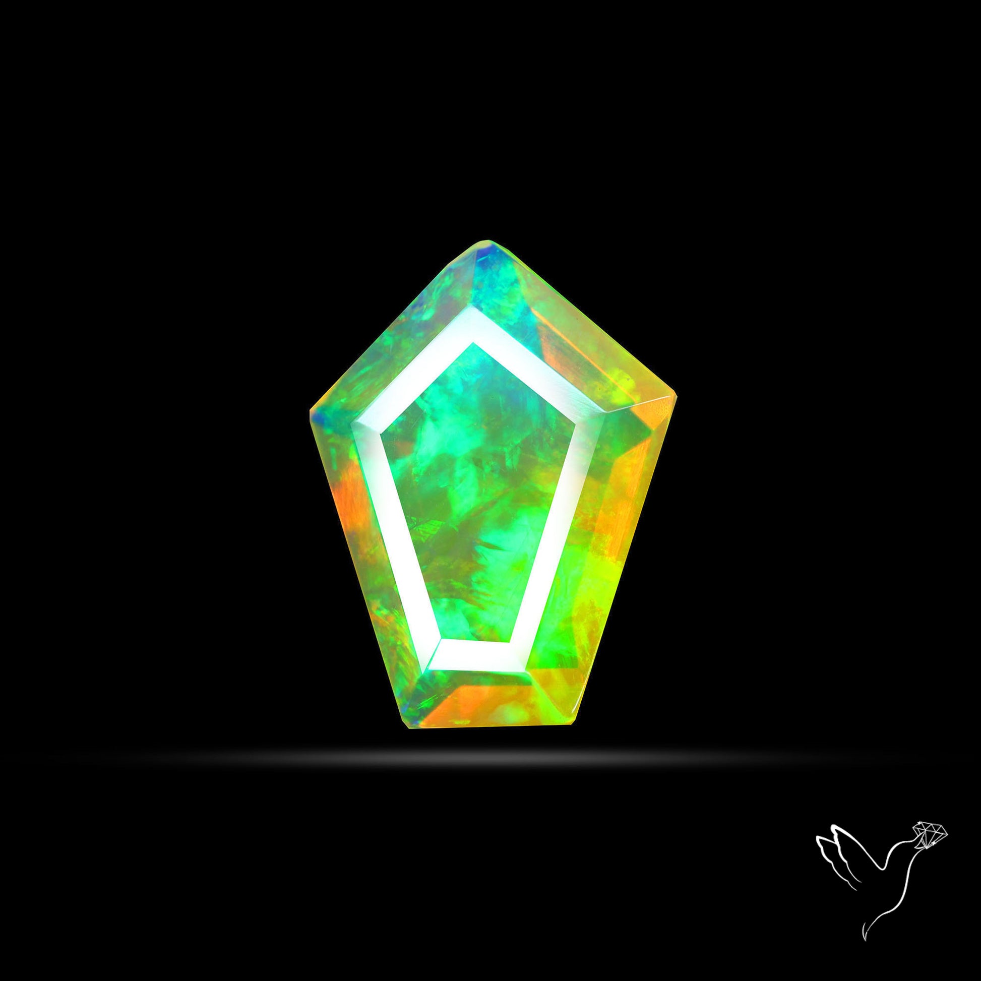 Faceted Ethiopian Opal