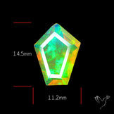 Faceted Ethiopian Opal
