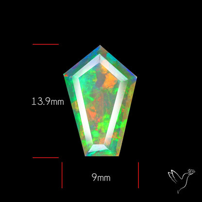Faceted Ethiopian Opal
