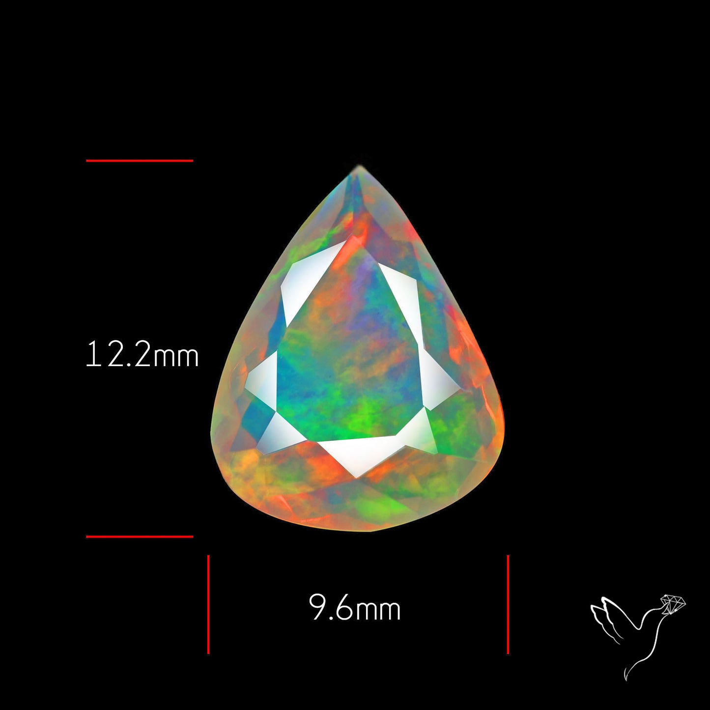 Faceted Ethiopian Opal