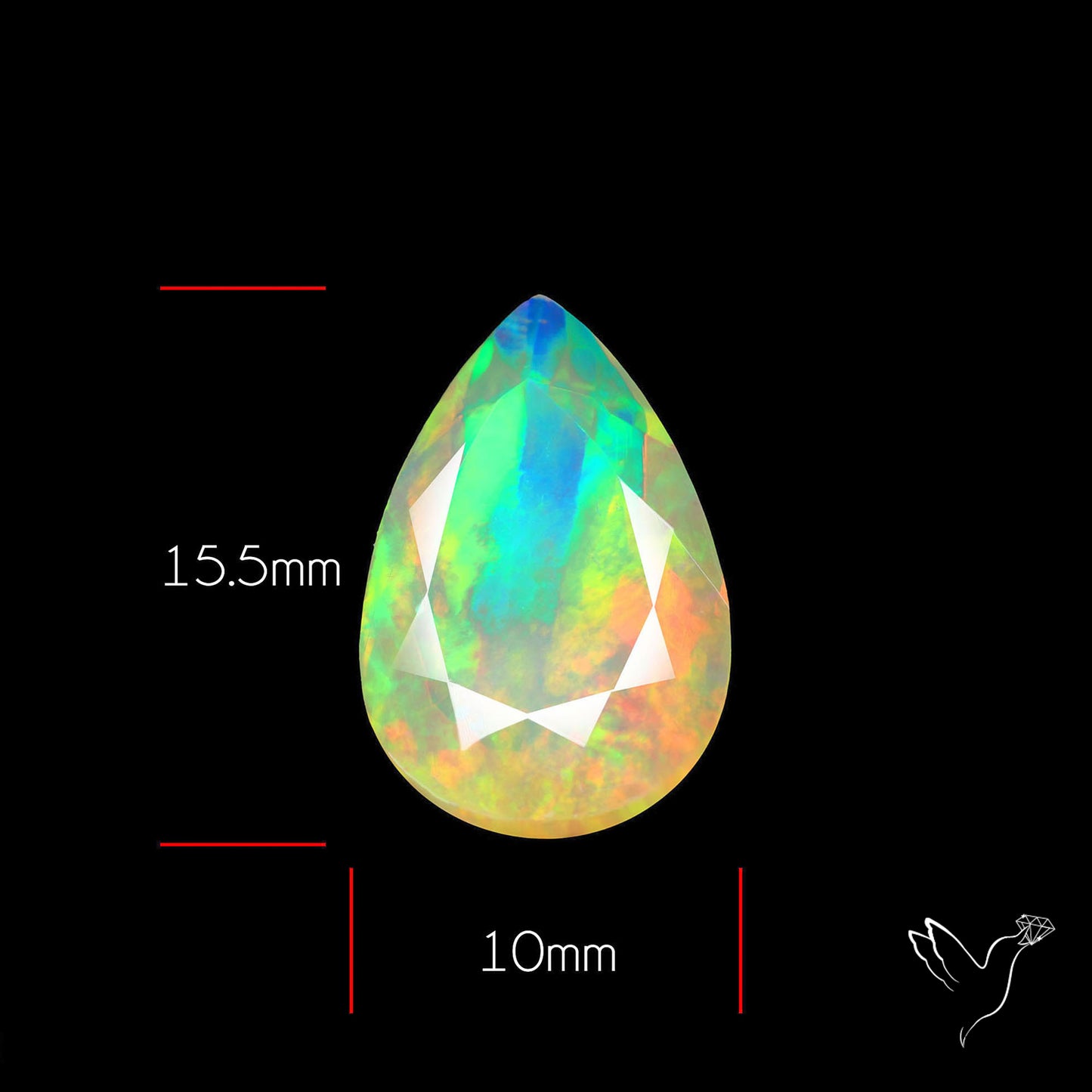 Faceted Ethiopian Opal