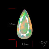 Faceted Ethiopian Opal