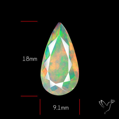 Faceted Ethiopian Opal