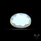 Faceted African Blue Moonstone