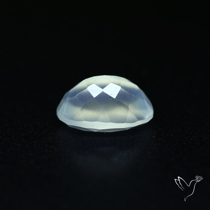 Faceted African Blue Moonstone