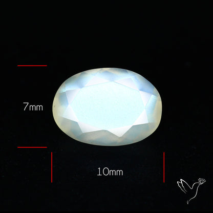 Faceted African Blue Moonstone