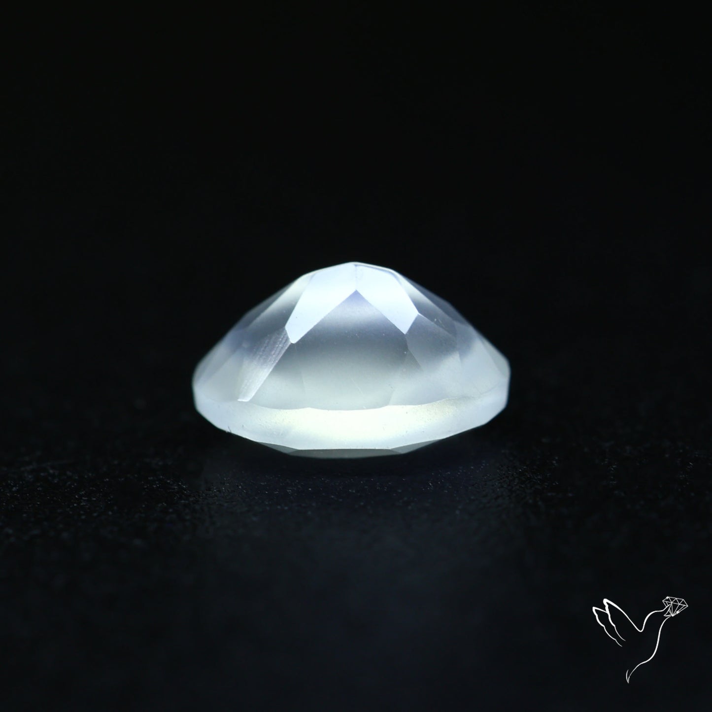 Faceted African Blue Moonstone
